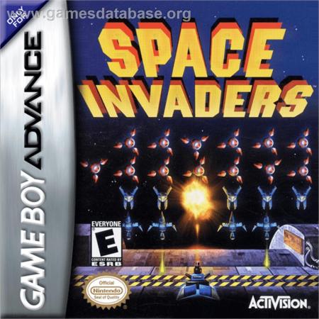 Cover Space Invaders for Game Boy Advance